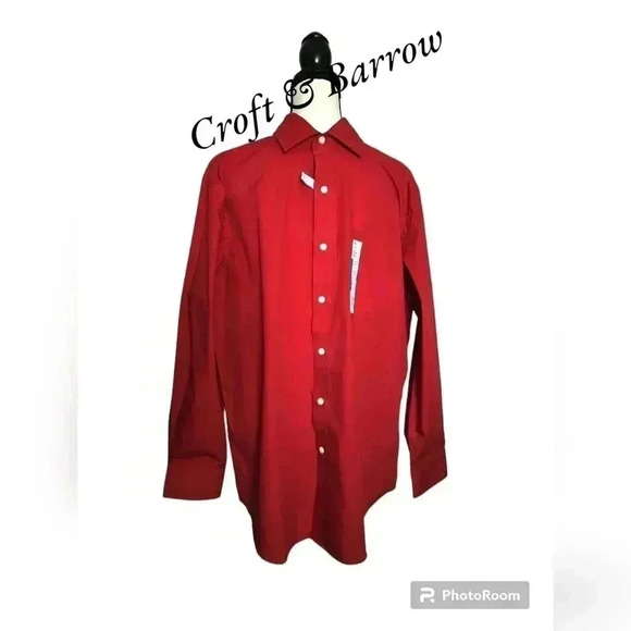 Croft & Barrow Shirt 16 32/33 NWT - Picture 1 of 8